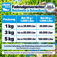 Clever Aqua Fadenalgenvernichter 3.000g