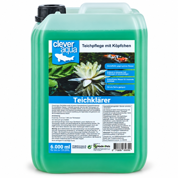 Clever Aqua Teichklärer 6.000ml