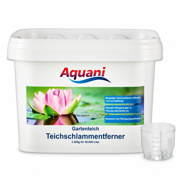 Aquani Teichschlammentferner 2.500g