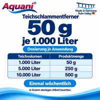 Aquani Teichschlammentferner 5.000g