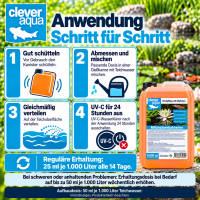 Clever Aqua Milchsäurebakterien 2x 6.000ml