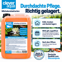 Clever Aqua Milchsäurebakterien 2x 6.000ml